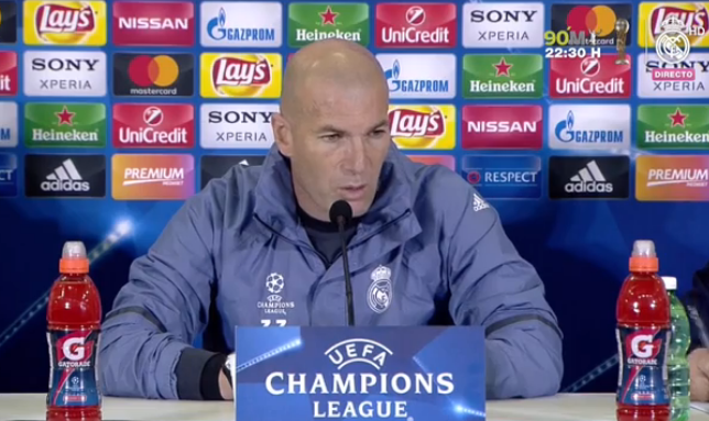 Zidane: “Atletico? Il Real ogni tre giorni deve affrontare una battaglia, proveremo a vincere ancora” preview