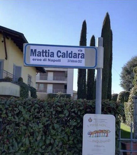 Ecco “via Mattia Caldara”: l’omaggio dei tifosi dell’Atalanta all’eroe di Napoli preview