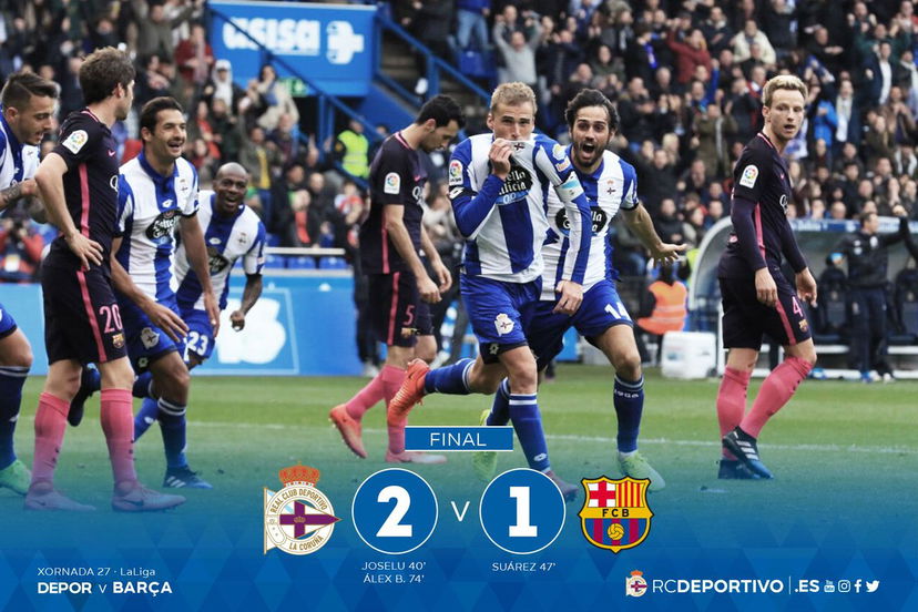 Liga: il Barça cade al Riazor di La Coruña. E ora il Real può scappare di nuovo preview