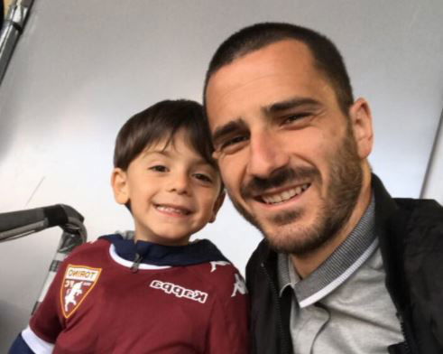 Toro-Samp: Bonucci in tribuna con il figlio Lorenzo. E la maglia granata… preview