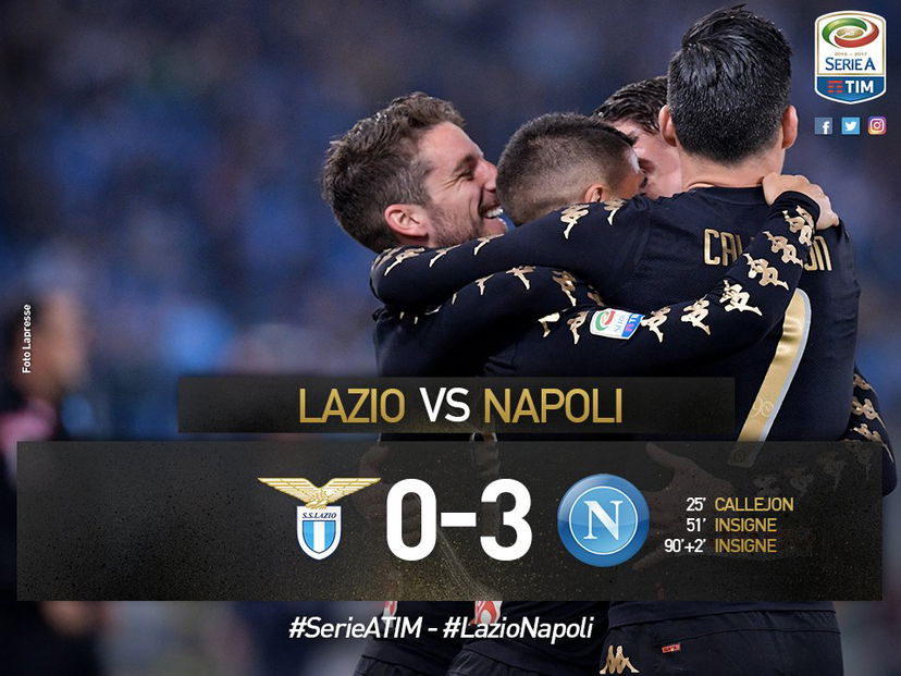 Napoli show all’Olimpico: Insigne (doppietta) e Callejon stendono la Lazio preview