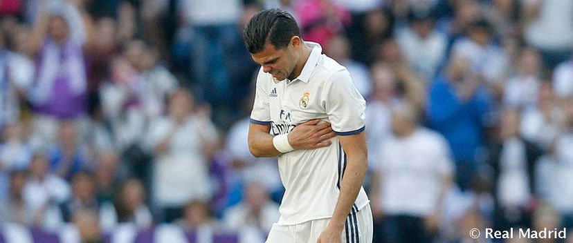Real Madrid: frattura a due costole per Pepe. Il comunicato preview