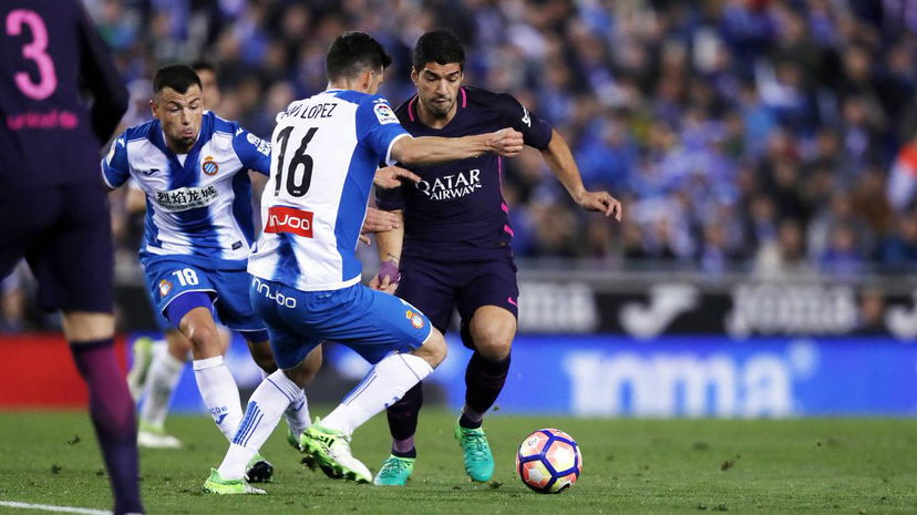 Il Barça risponde al Real: Suarez (doppietta) e Rakitic firmano il tris all’Espanyol preview