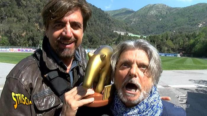 Tapiro d’oro a Ferrero: “Io decaduto? Sarò sempre l’iper presidente della Samp. A Belen…” preview