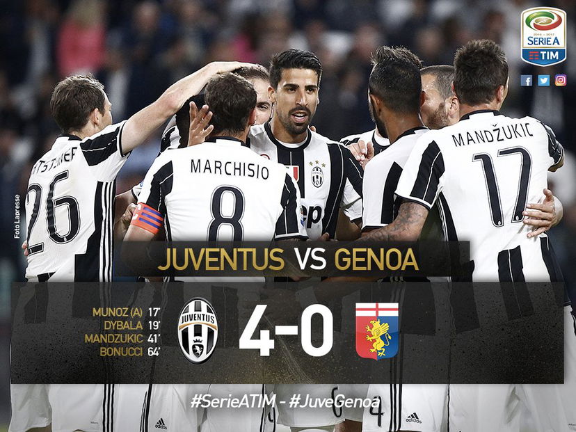 Juve, gol e spettacolo: 4-0 al Genoa, scudetto sempre più vicino preview