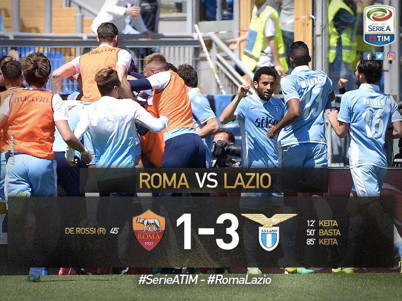 Orsato sbaglia, la super Lazio di Inzaghi e Keita no: 3-1 nel derby in casa Roma! Juve a più 9 preview