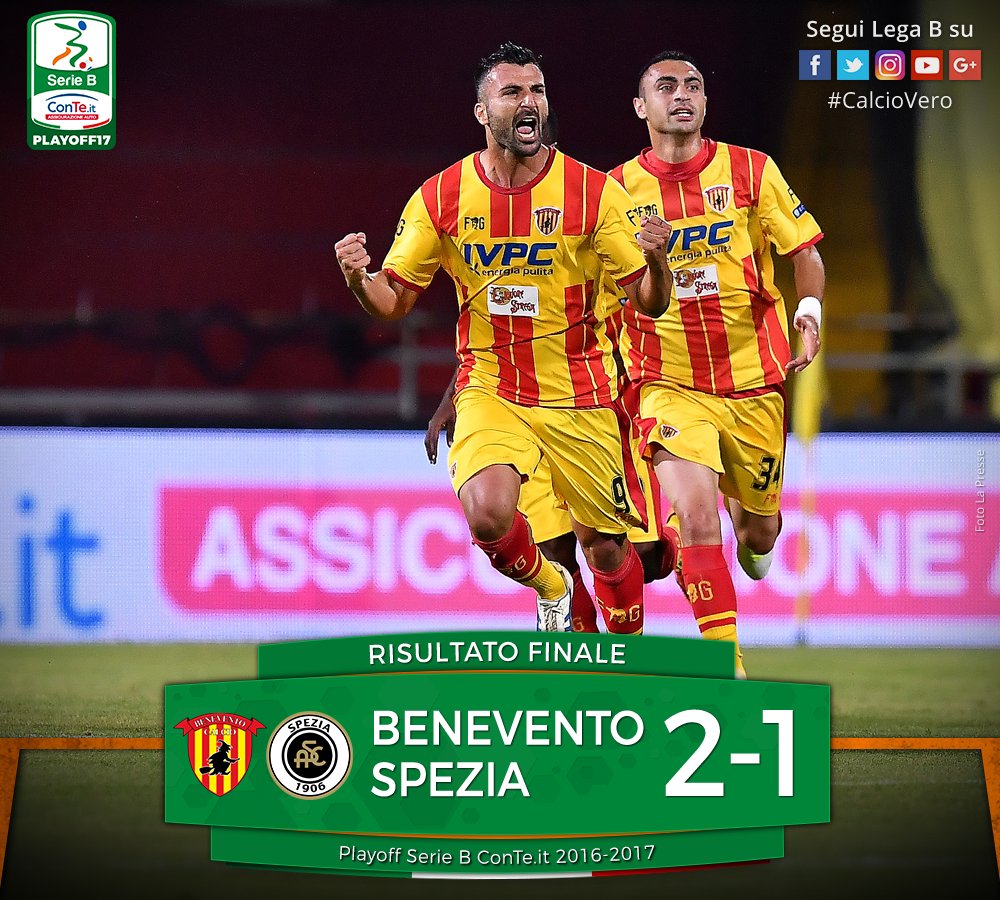 Playoff Serie B: Ceravolo e Puscas stendono lo Spezia, Benevento in semifinale col Perugia article-post