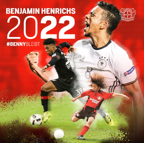 Ufficiale: Bayer-Henrichs, avanti fino al 2022 preview