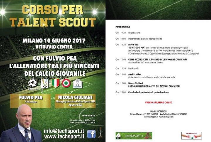 Corso per talent scout, domani appuntamento a Milano article-post
