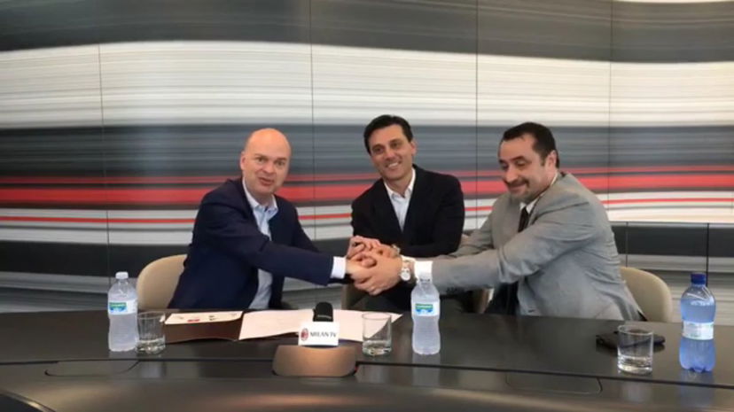 Nessun giallo: Montella-Milan, ufficiale il rinnovo fino al 2019 preview