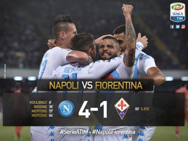 Napoli, un altro show: 4-1 alla Fiorentina e doppietta di Mertens article-post