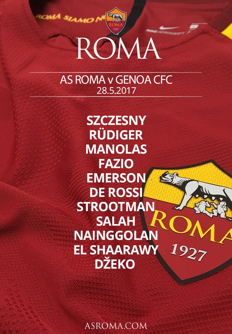 Roma-Genoa, la formazione ufficiale giallorossa. Totti parte dalla panchina preview