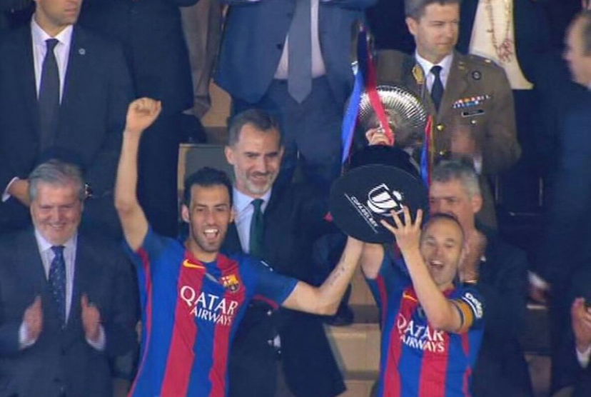 Il “Vicente Calderon” chiude con il Barça che alza al cielo la sua 29ª Coppa del Re preview