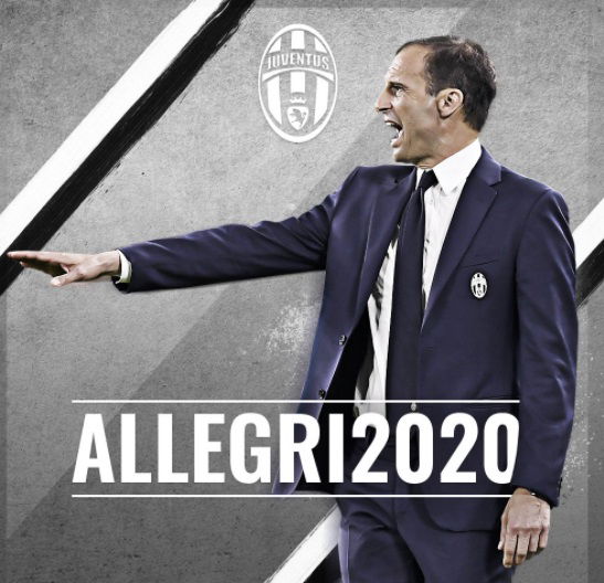 Ora è anche ufficiale: Allegri-Juve, rinnovo fino al 2020 preview