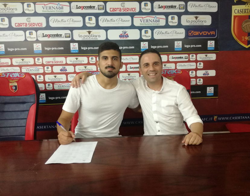 Ufficiale: Casertana, rinnovo fino al 2019 per Carriero preview