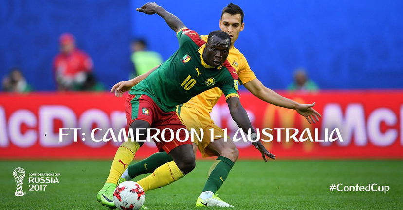 Confederations Cup: Camerun-Australia 1-1, Milligan risponde ad Anguissa preview