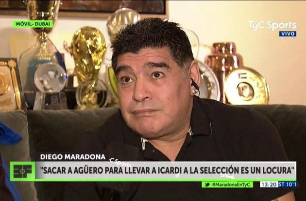 Maradona: “Preferire Icardi ad Aguero è follia pura. Dani Alves? Un poveraccio…” preview