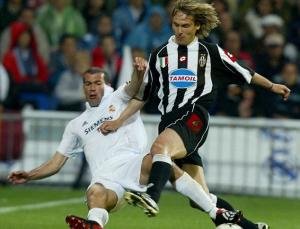 Nedved vs Zidane Foto Daily Mail
