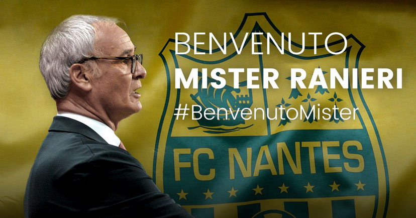 Ufficiale: Ranieri è il nuovo allenatore del Nantes. Contratto biennale preview