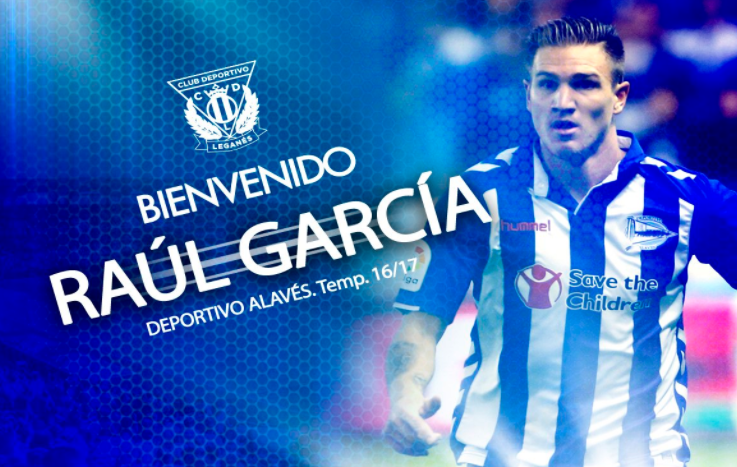 Ufficiale: Leganes, preso Raul Garcia. Contratto fino al 2019 preview