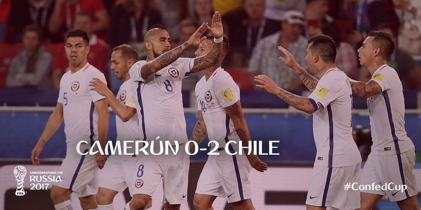Confederations Cup: Vidal più Edu Vargas, Camerun-Cile 0-2 preview
