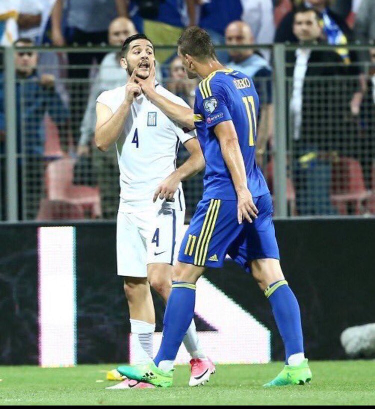 Bosnia-Grecia, storie tese a sfondo Roma: Dzeko e Manolas vengono alle mani preview