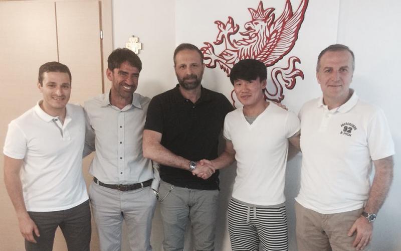 Choe Song Hyok annuncio Perugia Facebook