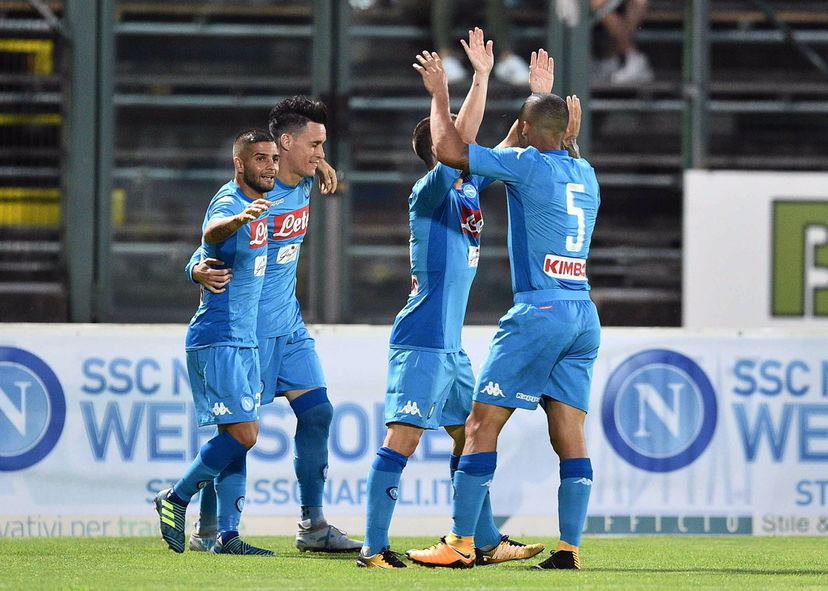 Amichevole: Ounas show e super Milik, il Napoli cala il poker al Carpi preview