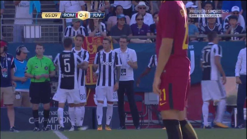 Roma-Juve: debutto in bianconero per Bernardeschi. La foto preview