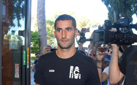 Gonalons visite arrivo Roma Twitter