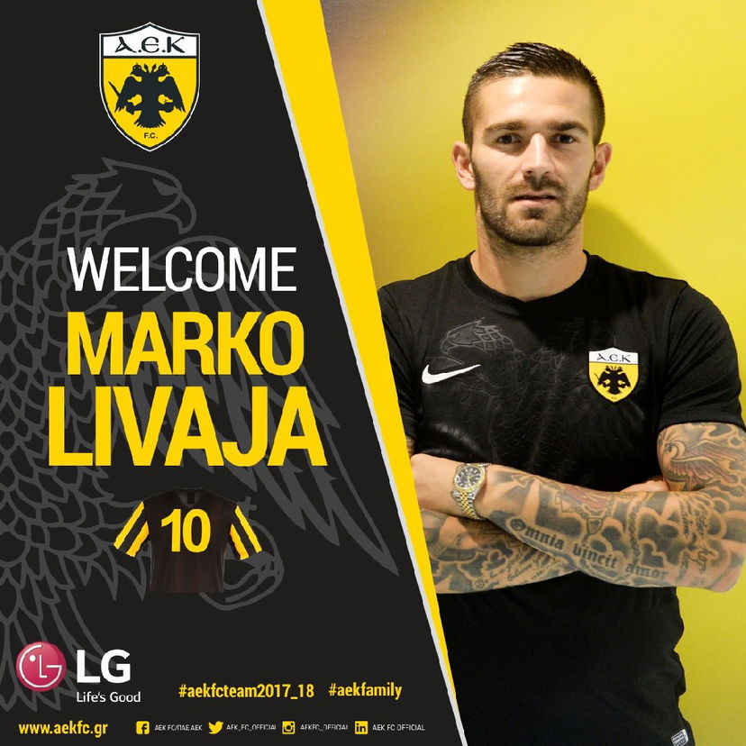 Livaja riparte dalla Grecia: ufficiale la firma con l’Aek Atene preview