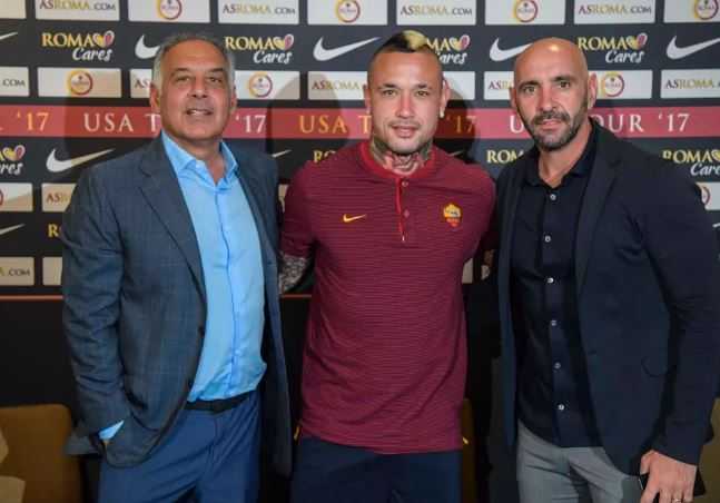 Nainggolan: “Contento di continuare insieme”. Pallotta: “Non c’è mai stata possibilità che andasse via” preview