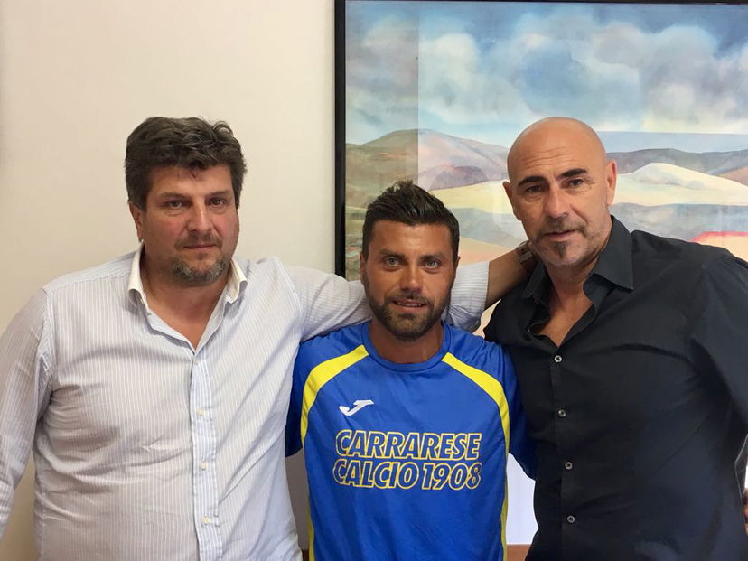 Ufficiale: Carrarese, rinnovano Tavano, Coralli e Murolo preview