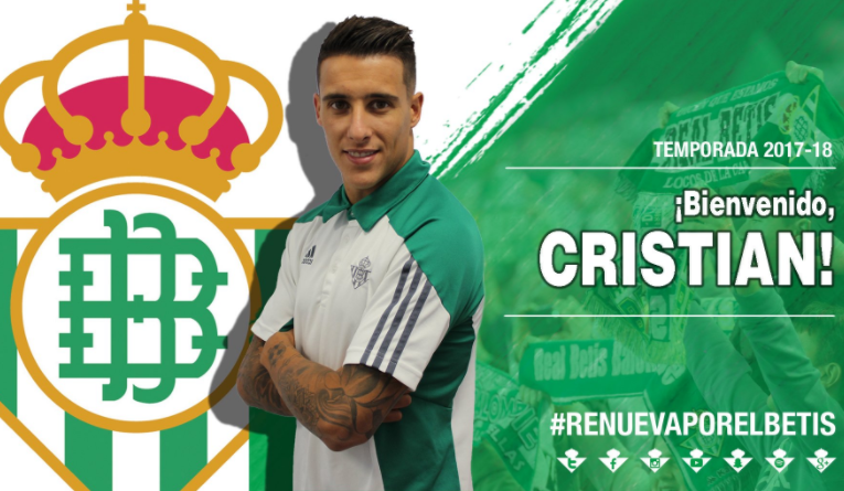 Betis Siviglia, ecco Cristian Tello. La foto preview