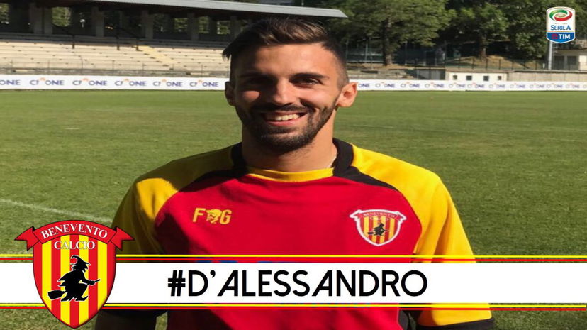 Ora è anche ufficiale: D’Alessandro al Benevento preview