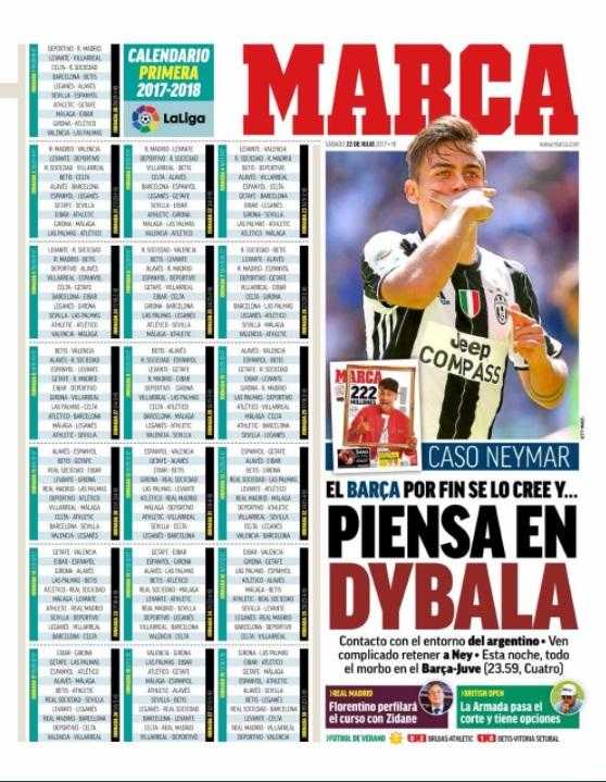 Dalla Spagna: il Barcellona vuole Dybala preview