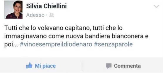 Bonucci rossonero, la sorella di Chiellini attacca: “Altro che bandiera, vince sempre il dio denaro” preview