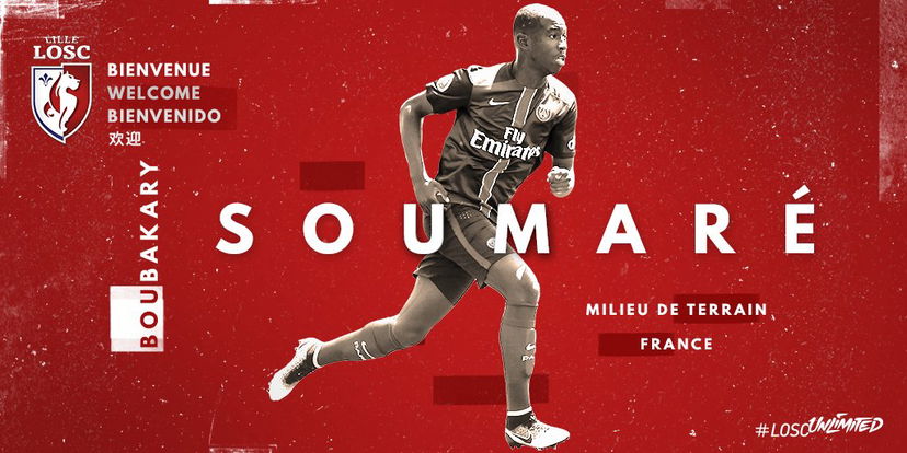 Ufficiale: Lille, dal Psg arriva Soumaré preview