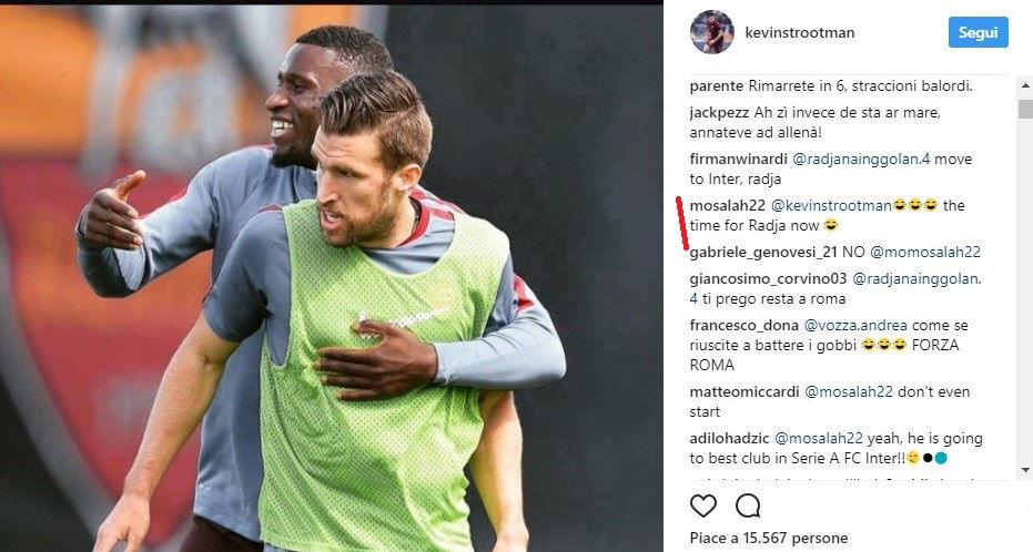 Strootman: “Rudiger? Spero l’ultima cessione”. Nainggolan tra il serio e il faceto: “Non so”. Salah: “Ora tocca a Radja” article-post