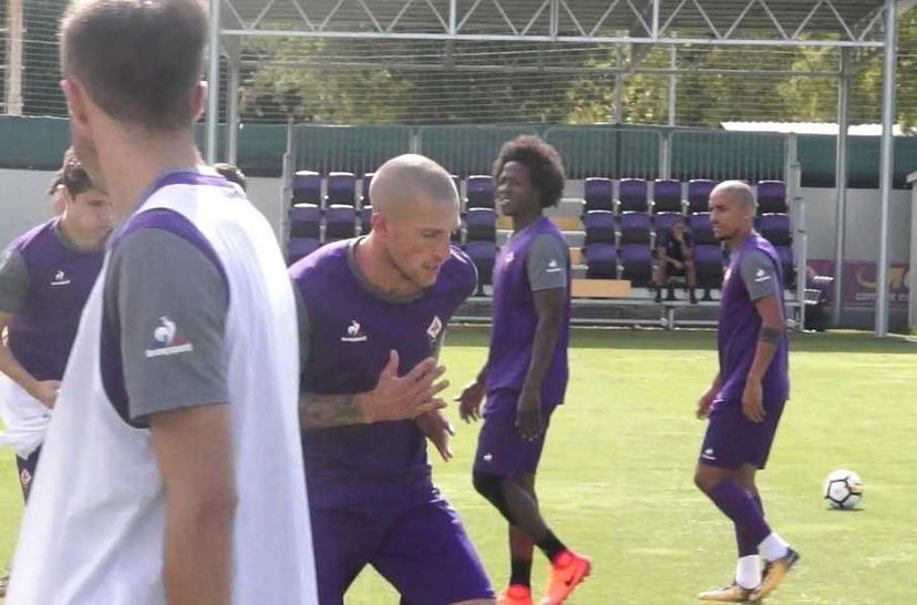Fiorentina, primo allenamento per Biraghi. La foto preview