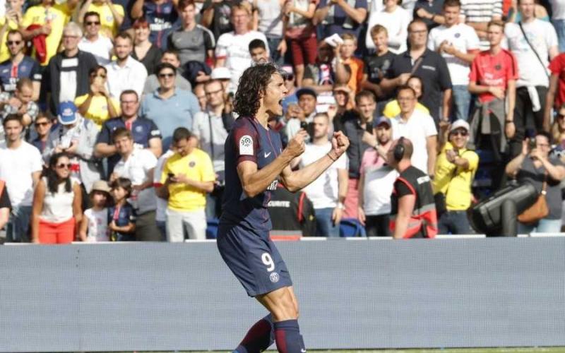 Cavani 17-18 Psg Twitter