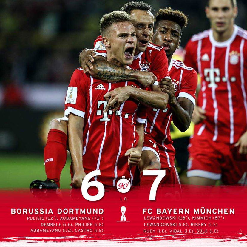 Il Bayern di Ancelotti vince la Supercoppa di Germania: battuto il Dortmund ai rigori preview