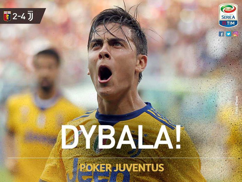 Dybala superstar: tripletta! La Juve sbanca Marassi, da 0-2 a 4-2 preview