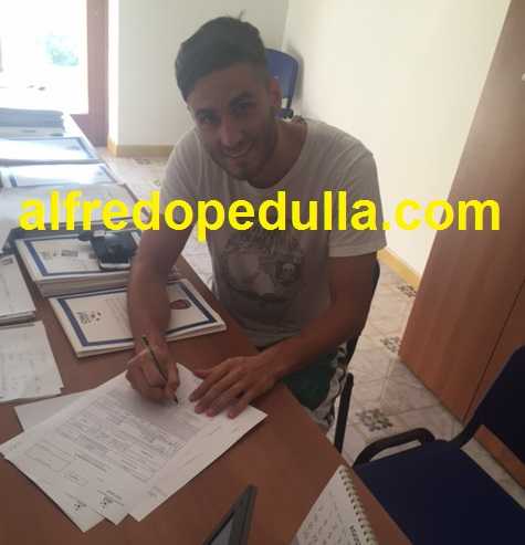 Andrea De Vito, biennale con il Siracusa: ecco la foto della firma preview