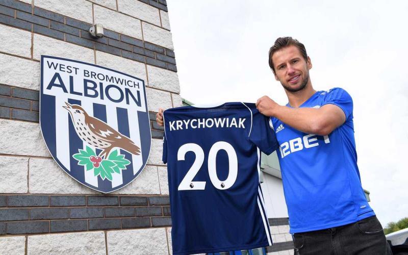 Krychowiak Twitter uff West Brom