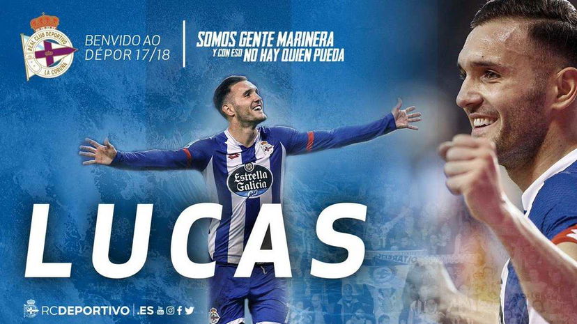 Ufficiale: Arsenal, Lucas Perez torna al Deportivo La Coruña preview