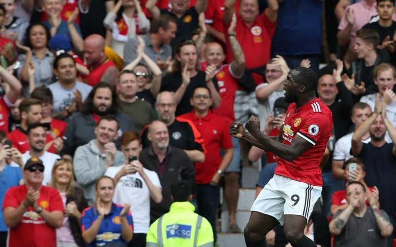 Lukaku gol Manchester United Twitter