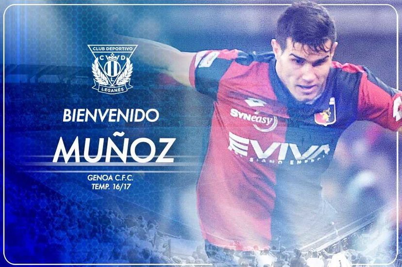 Ufficiale: Genoa, Muñoz ceduto al Leganes a titolo definitivo preview