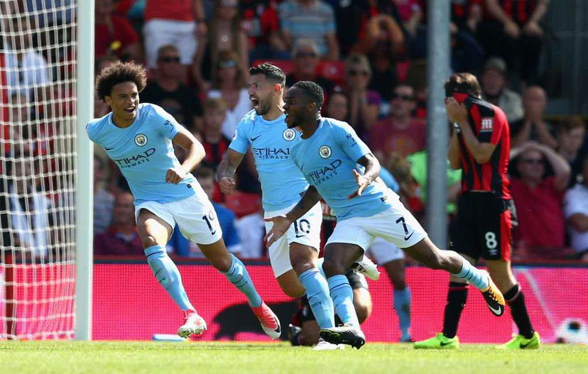 Premier League: il City batte in rimonta il Bournemouth, decide Sterling al 97′ preview