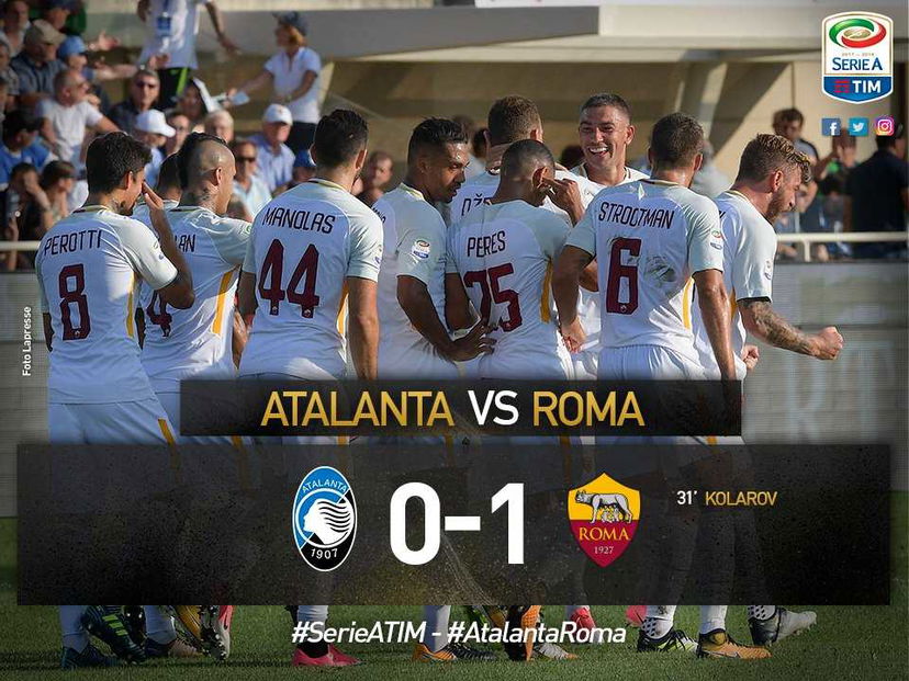 Serie A: Atalanta-Roma 0-1, decide Kolarov. Buona la prima per Di Francesco preview